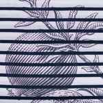 Футболка женская GRAND GRANAT, белая с синим, размер XS