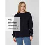 Толстовка UNIT TOIMA HEAVY темно-синяя, размер XS