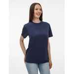 Футболка унисекс T-BOLKA 180, темно-синяя, размер S