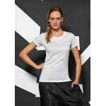 Футболка женская SUBLIMATION белая, размер XS