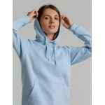 Толстовка с капюшоном SNAKE II голубая, размер XS