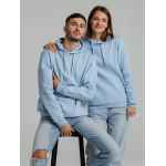 Толстовка с капюшоном SNAKE II голубая, размер XS