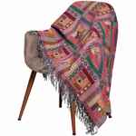 Плед BALTIMORA, бордовый