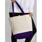 Холщовая сумка SHOPAHOLIC, фиолетовая