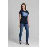 Футболка женская «Ван-Пиг», синий, размер S