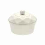 Сахарница DIAMANTE BIANCO, белая