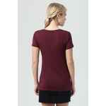 Футболка женская MARTIN WOMEN бордовая, размер XS