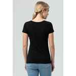 Футболка женская MARTIN WOMEN черная, размер XS