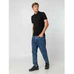 Рубашка поло мужская VIRMA STRETCH, черная, размер S