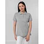 Рубашка поло женская VIRMA STRETCH LADY, серый меланж, размер M