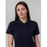Рубашка поло женская VIRMA STRETCH LADY, темно-синяя, размер L