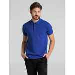Рубашка поло мужская VIRMA PREMIUM, ярко-синяя (ROYAL), размер S