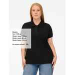 Рубашка поло женская VIRMA PREMIUM LADY, черная, размер XL