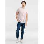 Футболка мужская приталенная REGENT FIT розовый меланж, размер XS