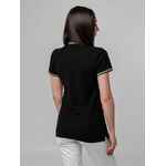 Рубашка поло женская VIRMA STRIPES LADY, черная, размер S