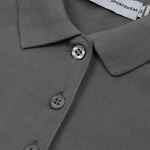 Рубашка поло женская NEPTUNE темно-серая, размер S