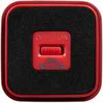 Беспроводная колонка с подсветкой гравировки GLIM, красная