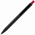 Ручка шариковая CHROMATIC, черная с красным