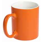 Кружка PROMO матовая, оранжевая