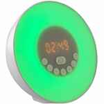 Лампа-колонка DREAMTIME для пробуждения светом и музыкой, белая