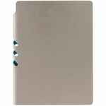 Ежедневник FLEXPEN, недатированный, серебристо-бирюзовый