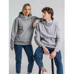 Толстовка KULONGA TERRY, серый меланж, размер XS