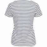 Футболка женская GRAND GRANAT NEW, белая с синим, размер XS