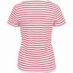 Футболка женская GRAND GRANAT NEW, белая с красным, размер XS