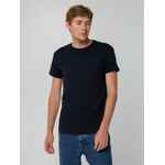 Футболка унисекс T-BOLKA 140, темно-синяя, размер S