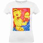 Футболка женская I DON'T SEE YOU, белая, размер S