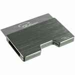 Футляр для карт с зажимом для купюр COOPER, серый