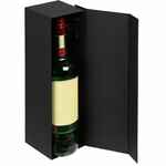 Коробка под бутылку COLOR JACKET, черная