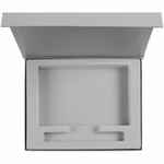 Коробка RIME под блокнот и ручку, серебристая