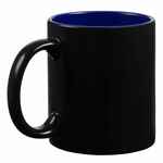 Кружка-хамелеон ON DISPLAY, матовая, черная с синим