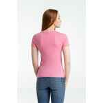 Футболка женская «Узор», розовая, размер S