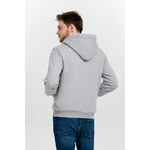 Толстовка на молнии KULONGA SHERPA, серый меланж, размер M