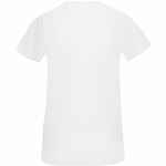 Футболка женская «Цветочная азбука: Н», белая, размер S