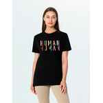 Футболка HUMAN, черная, размер S