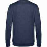 Свитшот унисекс SET IN, синий меланж, размер XS