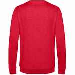 Свитшот унисекс SET IN, красный меланж, размер XS