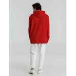 Толстовка с капюшоном унисекс HOODIE, красная, размер XS