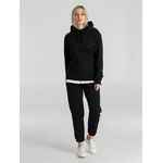 Толстовка с капюшоном унисекс HOODIE, черная, размер XS