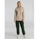 Толстовка с капюшоном унисекс HOODIE, бежевая, размер XS