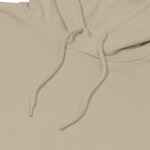 Толстовка с капюшоном унисекс HOODIE, бежевая, размер XS