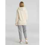 Толстовка с капюшоном унисекс HOODIE, светло-желтая, размер XS