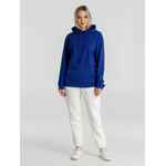 Толстовка с капюшоном унисекс HOODIE, ярко-синяя, размер XS