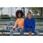 Свитшот женский SET IN, ярко-синий меланж, размер XXL