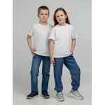 Футболка детская REGENT KIDS 150 белая, на рост 96-104 см (4 года)