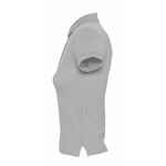 Рубашка поло женская PEOPLE 210 серый меланж, размер XL