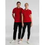 Рубашка поло женская PRACTICE WOMEN 270 белая с темно-синим, размер S